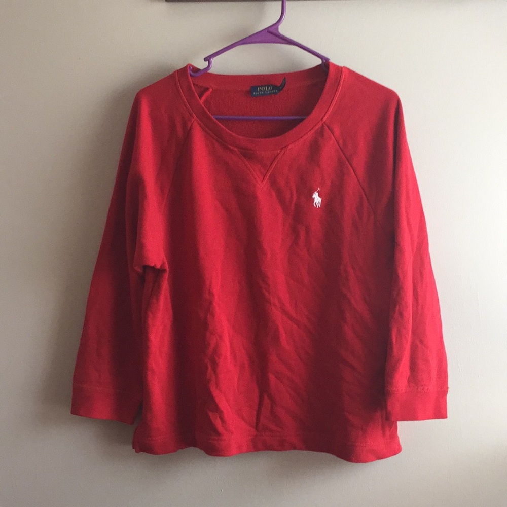 Polo Ralph Lauren Red Pullover